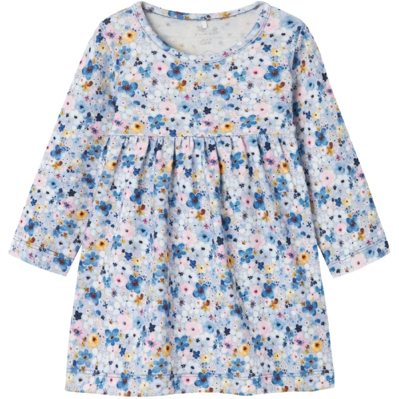 Name It Chambray Blue Losa Dress High-low unclassified dresses