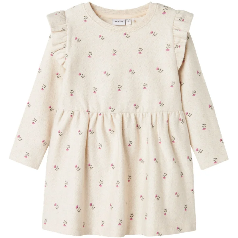 Name It Peyote Melange Onulla Sweat Dress Stylish unclassified dresses