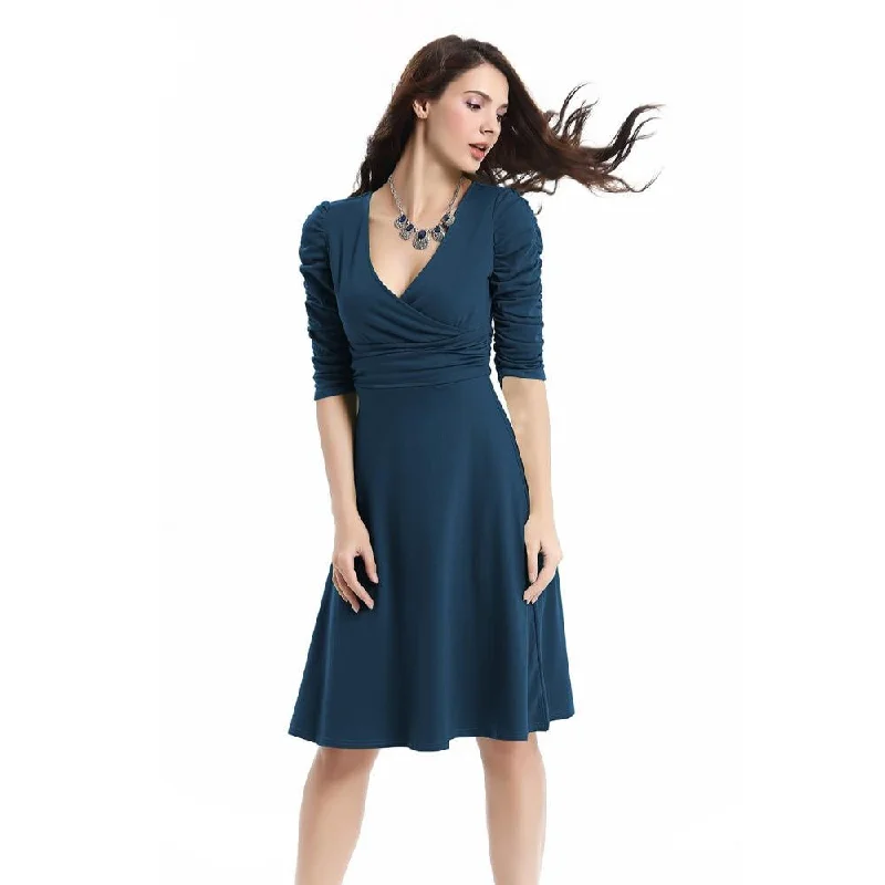 New Fashion 2019 Summer Half Sleeve dress Stylish unclassified dresses