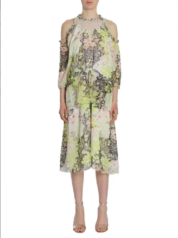OPENING CEREMONY Women's Acid Green Multicolor Floral Dress Sz 2 $650 NWT Best floral dresses for casual outings OPENING CEREMONY Women's Acid Green Multicolor Floral Dress Sz 2 $650 NWT Best floral dresses for casual outings