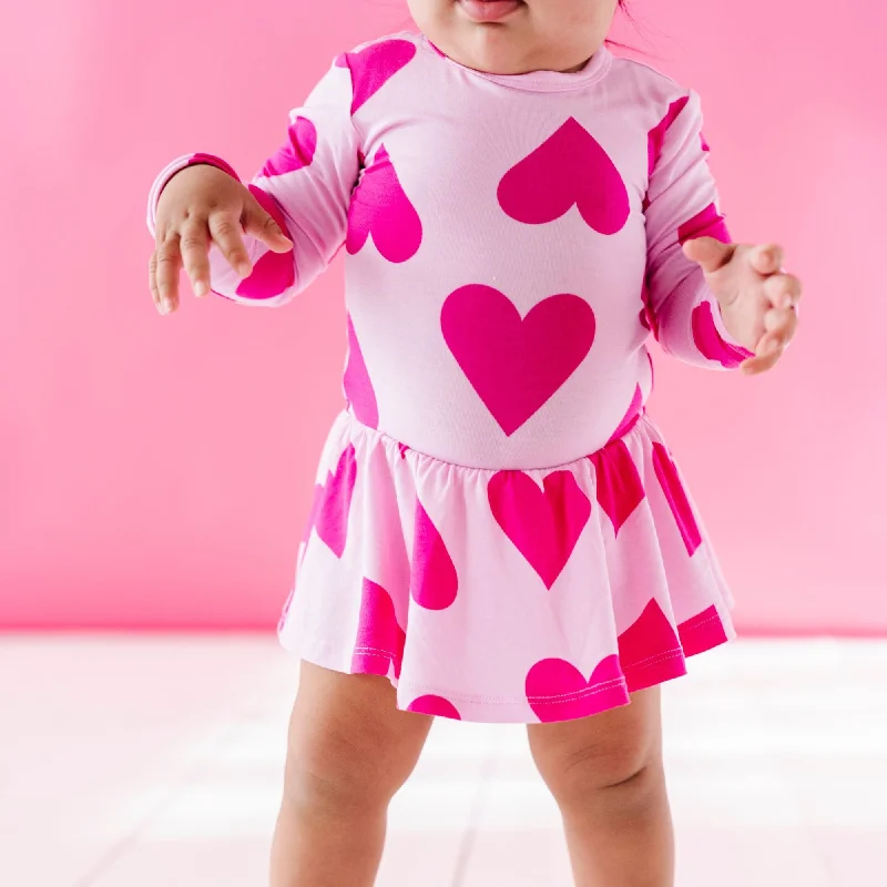 Perfectly Pink Ruffle Dress Lounge unclassified dresses