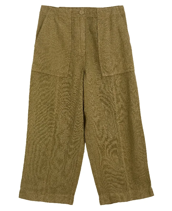 Poleacre Crops - Fern Moss Off-shoulder unclassified dresses