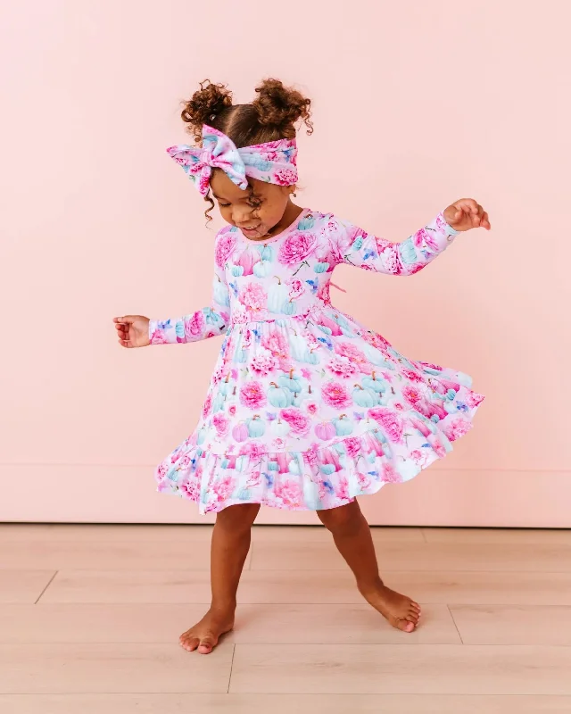 Pretty Little Pumpkin Girls Dress Chic unclassified dresses