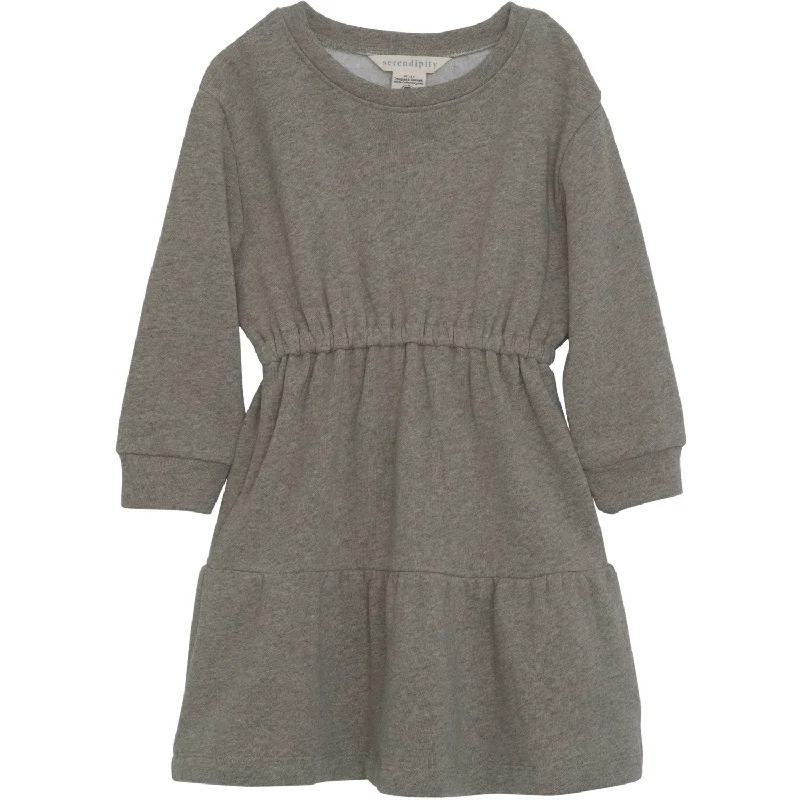 Serendipity Taupe Sweat Dress Printed unclassified dresses