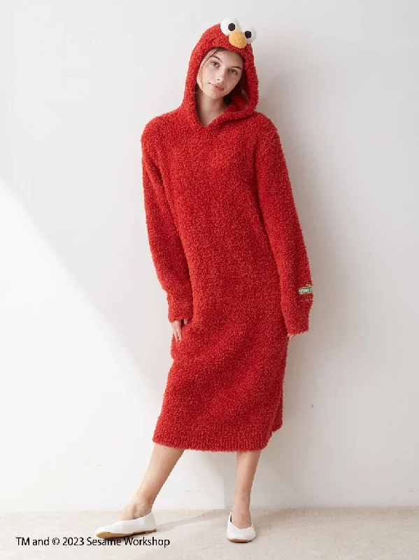 [SESAME STREET] Elmo Dress Chiffon unclassified dresses