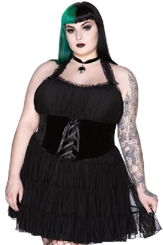 Skye Scraper Burlesque Dress [PLUS] - Resurrect Boho unclassified dresses