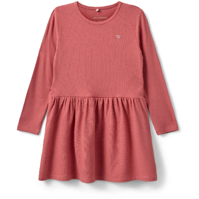 Sofie Schnoor Coral Pink Dress One-shoulder unclassified dresses