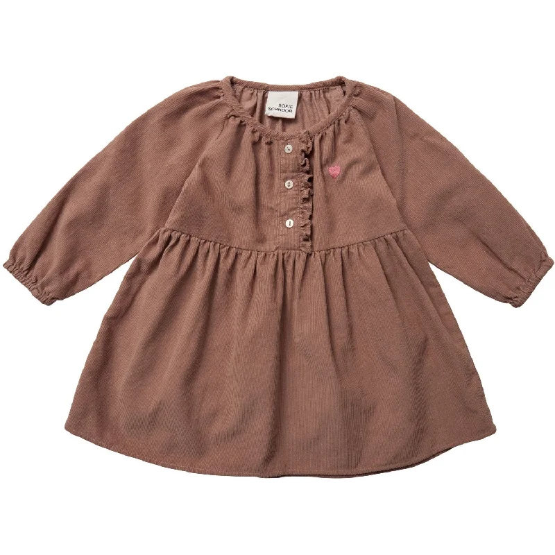 Sofie Schnoor Rosy Brown Dress Casual unclassified dresses