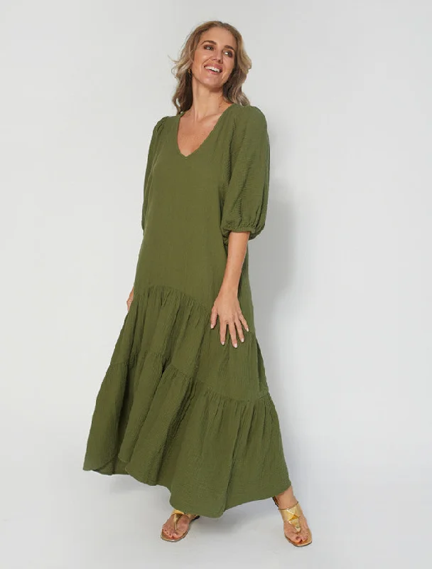 Stella + Gemma Milos Dress Seaweed Petite unclassified dresses