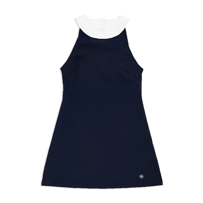Tessa Dress- Maritime Blue Cotton unclassified dresses