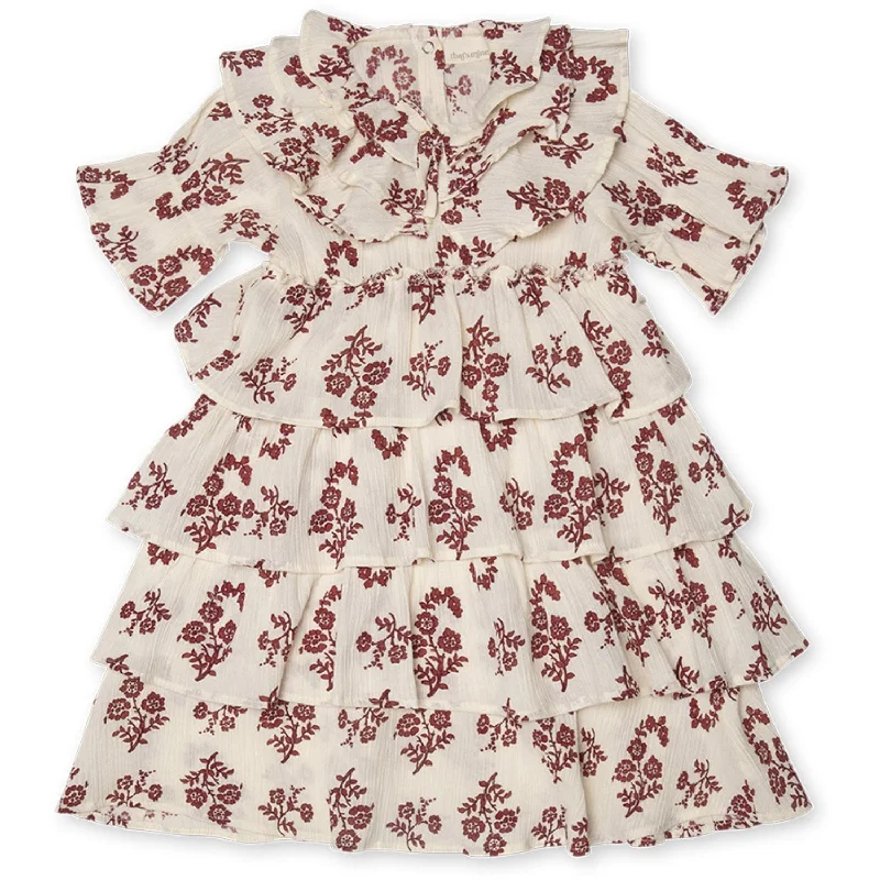 That's Mine Blossom Rouge Liva Dress Striped unclassified dresses