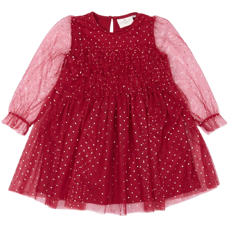 THE NEW Siblings Rio Red Macie Dress Breathable unclassified dresses