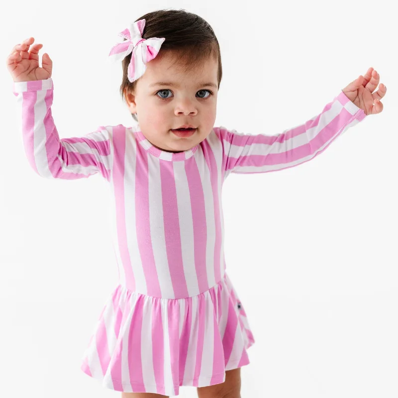 Tickle Me Pink Ruffle Dress Trendy new unclassified dresses