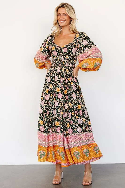 Trixie Dress | Black Multi Lace unclassified dresses