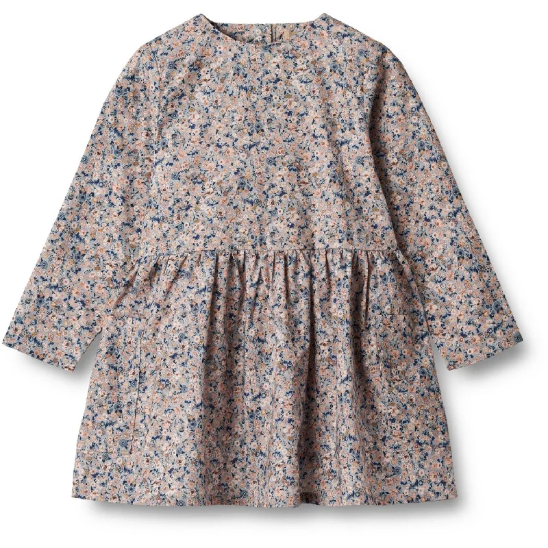 Wheat Cloudy Wild Flowers Dress Aima Lightweight unclassified dresses