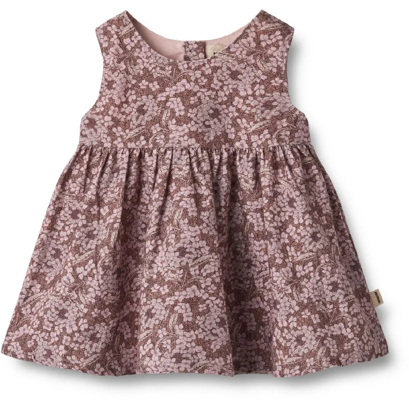 Wheat Hydrangeas Pinafore Wrinkles Dress Sienna Everyday wear unclassified dresses