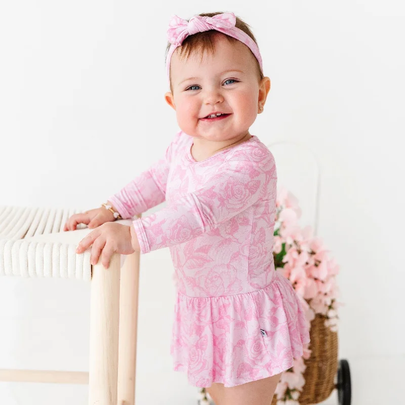 Whispering Roses Ruffle Dress Embroidered unclassified dresses