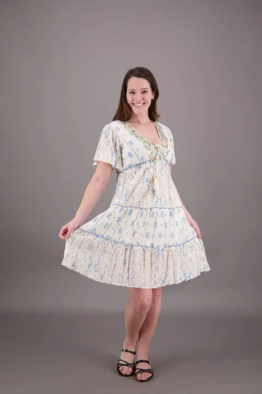 Aria Sequined Middy Dress 23949 Sequin Dress Look