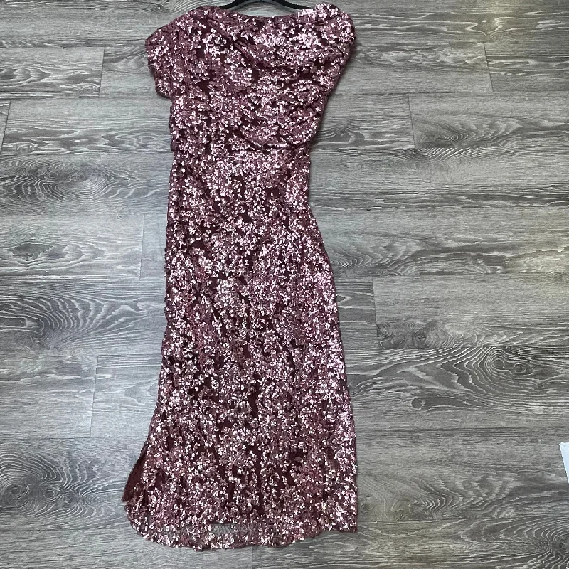 Rachel Comey Sequin Net Evening Dress - XS Plus Size Sequin