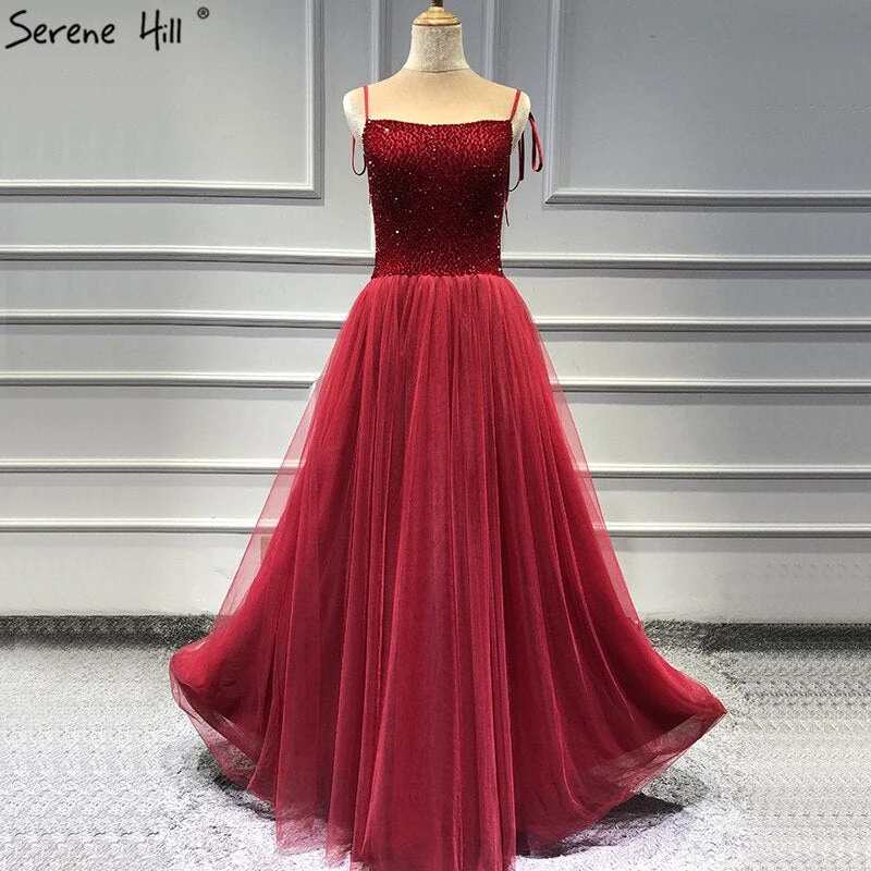 On Sale no return no refundSale Red Strapless Sexy A-Line Evening Dresses Latest Design Sleeveless Sequined Beading Formal Dress Real Photo LA70004 Party Sequin Dress On Sale no return no refundSale Red Strapless Sexy A-Line Evening Dresses Latest Design Sleeveless Sequined Beading Formal Dress Real Photo LA70004 Party Sequin Dress