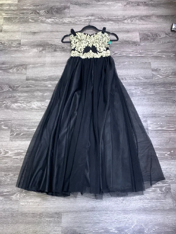 Sequin Hearts See Through Back Evening Dress - size 3 Formal Sequin Dress
